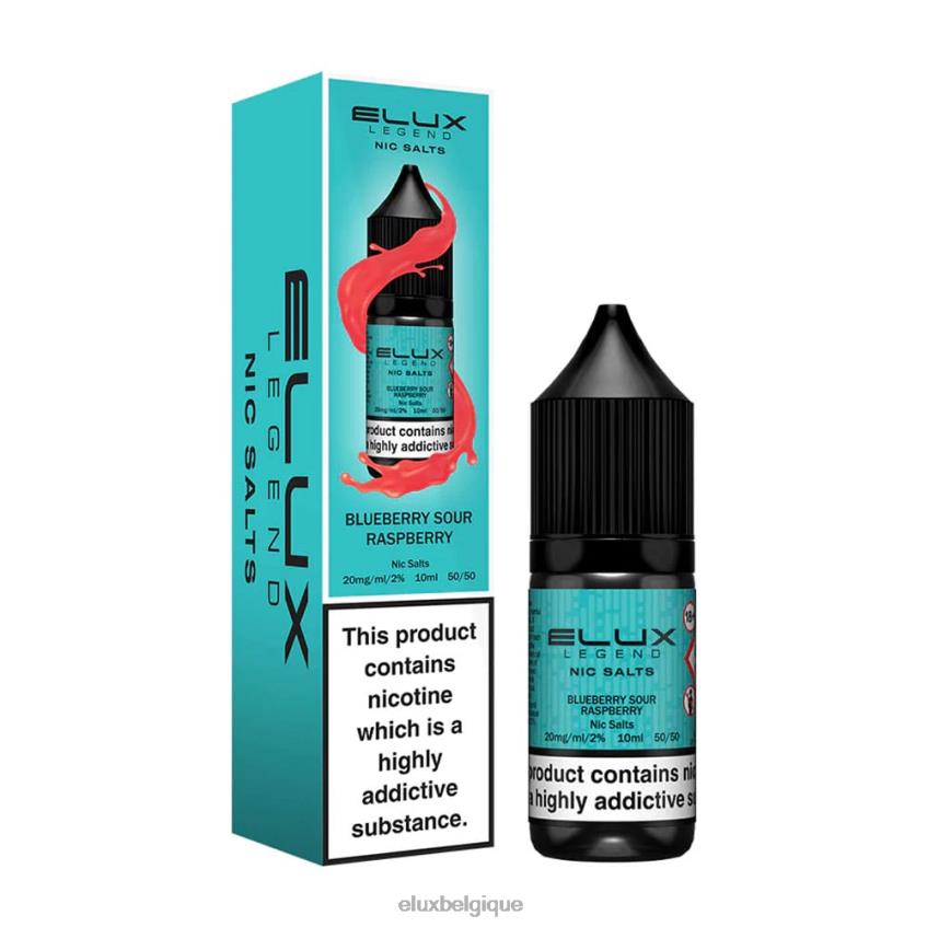 sel de nic myrtille aigre framboise 10ml
