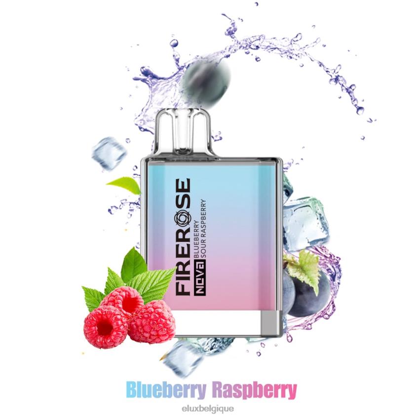 Elux Firerose Nova Vape jetable de 600 bouffées 4646822 myrtille, framboise aigre Elux wholesale