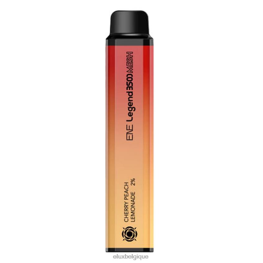 Elux ENE Legend Vape jetable de 3500 mailles 46468131 limonade cerise-pêche Elux puff belgique