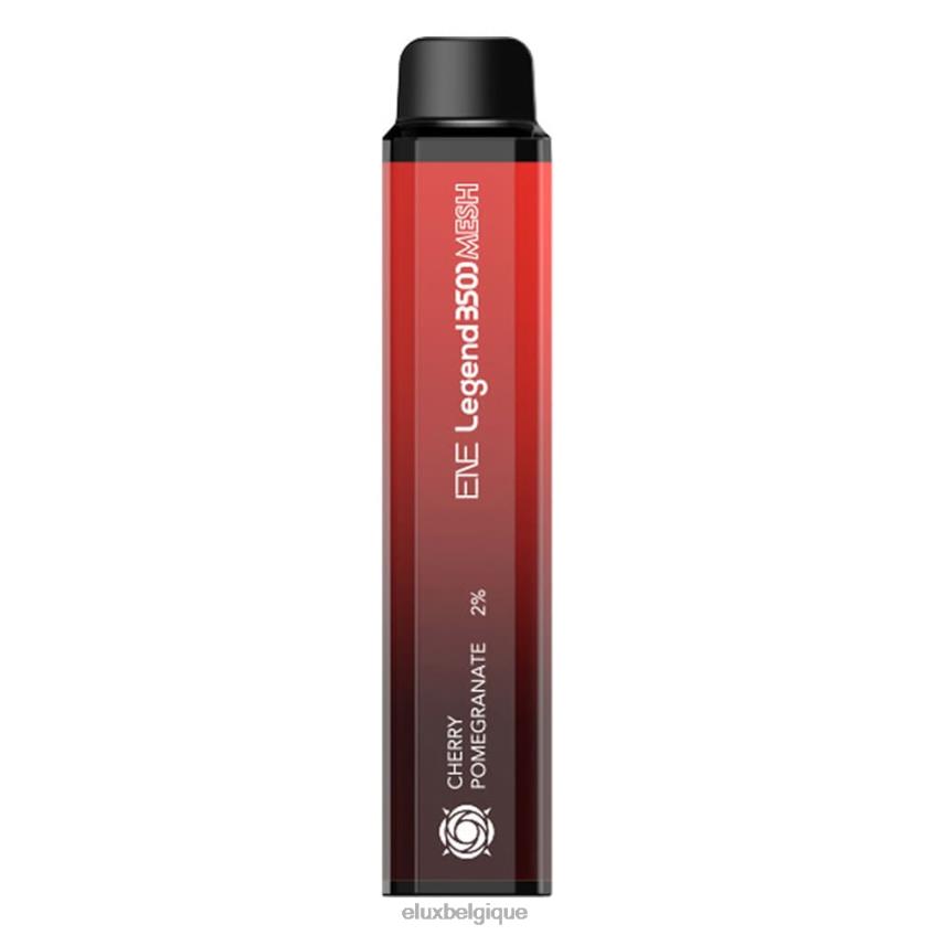 Elux ENE Legend Vape jetable de 3500 mailles 46468136 grenade cerise Elux bruxelles